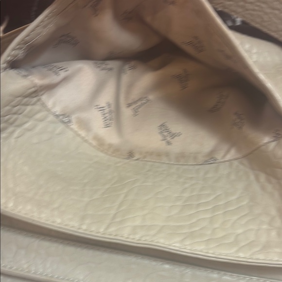 Elegant Beige Jewell by Thirty-One Textured Women's Bag - Picture 4 of 5